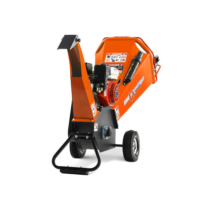 Farms TUV Rhineland CE Approved Professional High Efficiency 6.5HP Gasoline Engine Powered ATV Towable Small Branch Wood Chipper